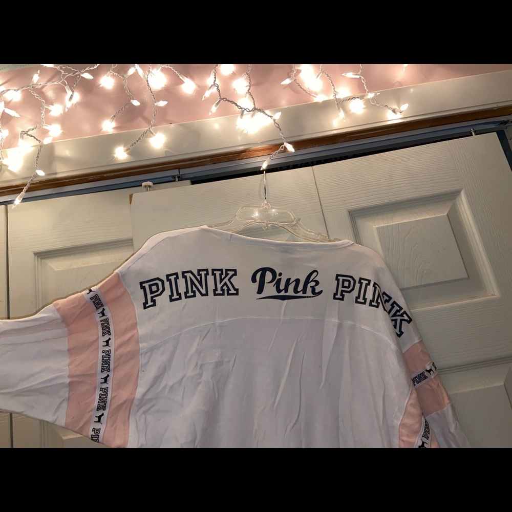 PINK crew neck long sleeve